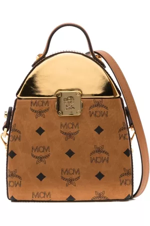 Shop MCM Small Anna Visetos Backpack