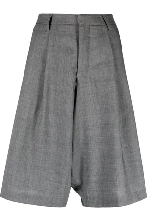 R13 Tailored knee-length shorts