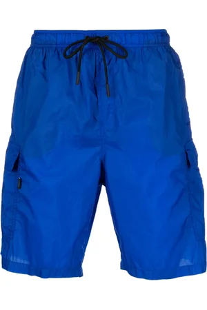 Dondup Men Swim Shorts - Side-pockets drawstring swim shorts