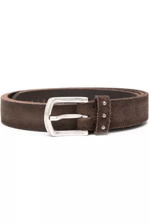 Boglioli Stud-embellished buckle belt