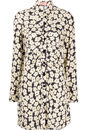 KITRI Brooke floral-print dress