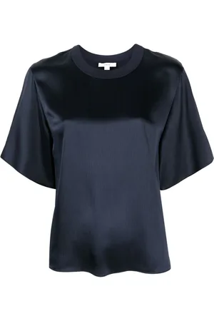 Vince Short-sleeve silk T-shirt