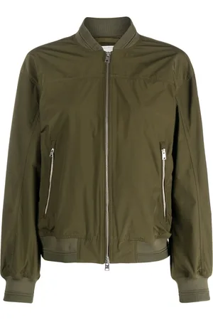 Woolrich Women Bomber Jackets - Summer zip-up bomber jacket