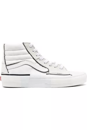Vans Sk8-Hi top leather sneakers