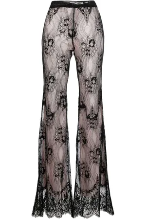 Proenza Schouler Lace Flared Trousers - Farfetch