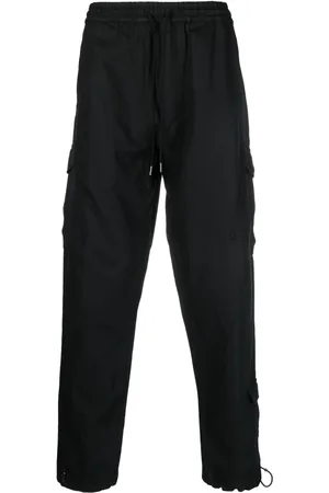 Maharishi Men Cargo Pants - Tapered drawstring cargo trousers