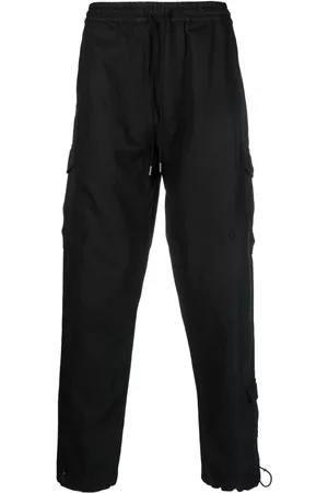 Maharishi Tapered drawstring cargo trousers