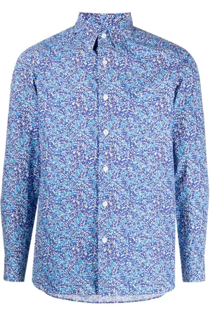 AGNÈS B. Floral-print cotton shirt