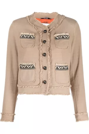 Bazar Deluxe Button-up cropped jacket
