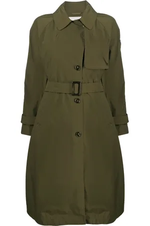 Woolrich Women Trench Coats - Summer belted trench coat