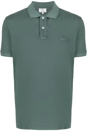 Woolrich Men Polo Shirts - Embroidered-logo polo shirt