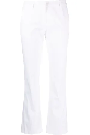 PT Torino Mid-rise flared trousers