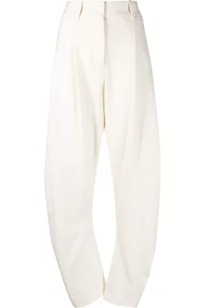 OFF-WHITE Curved-leg trousers