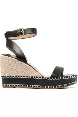 Ralph Lauren Hilarie 100mm wedge espadrilles