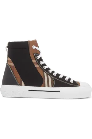 Burberry Vintage Check lace-up sneakers