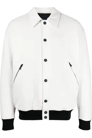 Kiton Contrasting-detail bomber jacket