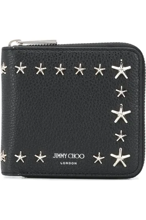 Jimmy Choo Men Wallets - Laurence star stud wallet