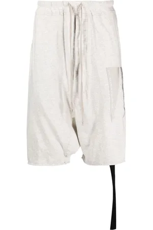 Rick Owens Drop-crotch drawstring shorts