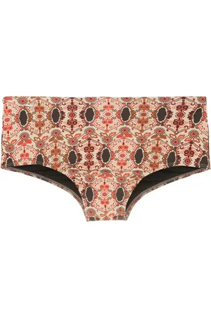 AMIR SLAMA Abstract-print swim trunks