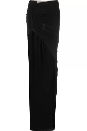 Rick Owens Asymmetric maxi skirt