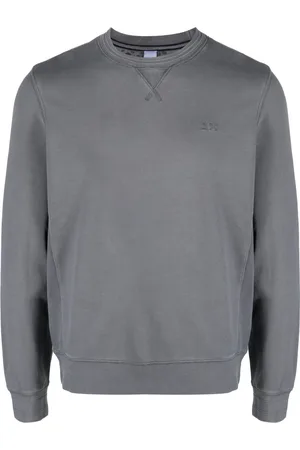 sun68 Men Sweatshirts - Embroidered-logo cotton sweatshirt