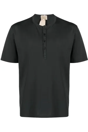 Ten Cate Men Short Sleeve - Cotton Henley T-shirt