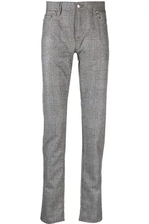sartoria tramarossa Checked straight-leg trousers