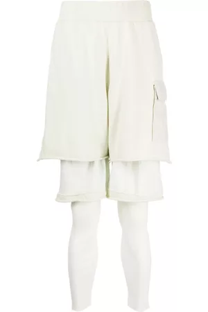 UNDERCOVER Layered cotton trousers