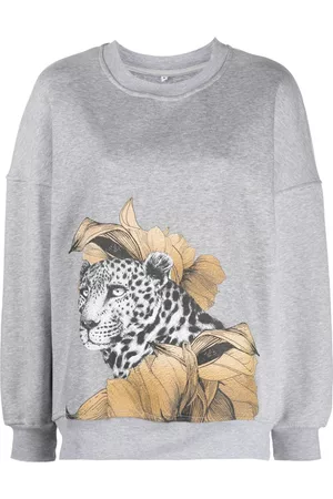 Ioana Ciolacu Graphic-print crew-neck sweashirt