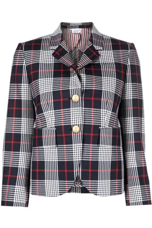 Thom Browne Single-breasted checked blazer
