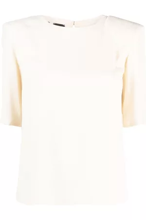 Pinko Round-neck short-sleeve blouse