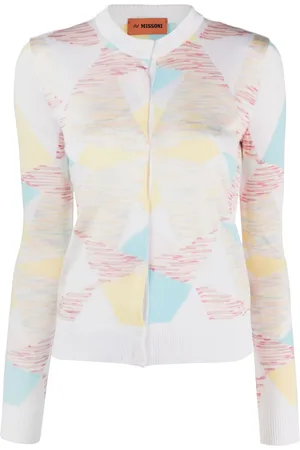 Missoni Patterned intarsia-knit cardigan