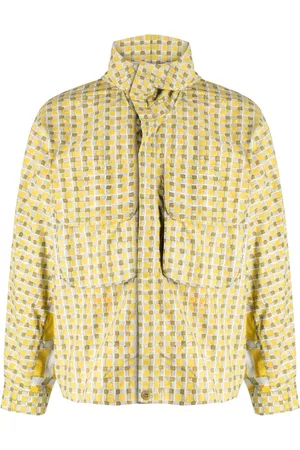 Story Forager check-print jacket