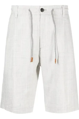 ELEVENTY Men Bermudas - Drawstring-waist bermuda shorts