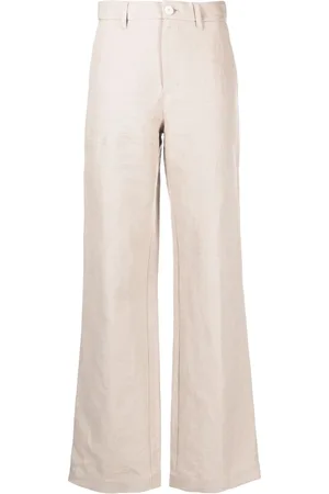 A.P.C. High-waist wide-leg trousers