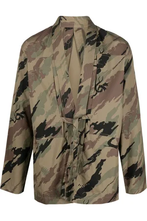 Maharishi Men Jackets - Camouflage-print organic-cotton jacket