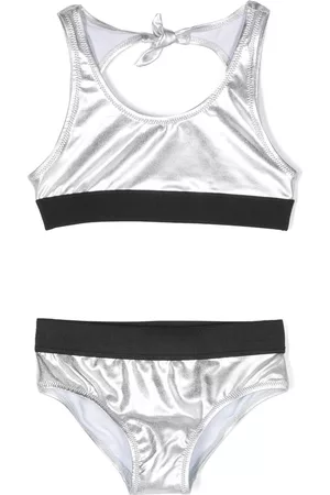 Le pandorine Metallic-finish bikini