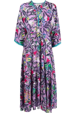 Diane von Furstenberg Graphic-print mid-length dress