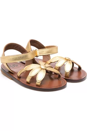 PèPè Giulia leather sandals