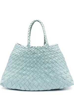 Dragon Diffusion Women Handbags - Woven leather tote bag