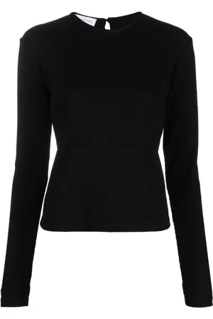 Ioana Ciolacu Plain open-back sweatshirt
