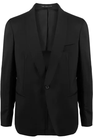 LOW BRAND Shawl-lapel wool blazer