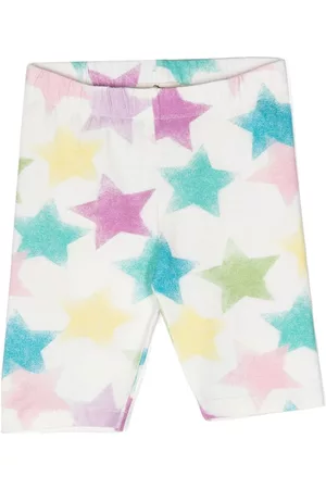 Le pandorine Star-print stretch shorts