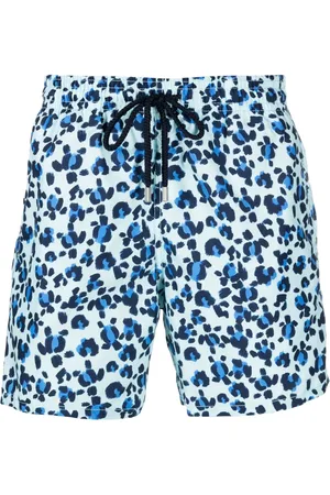 Vilebrequin Men Swim Shorts - Abstract-pattern swim shorts