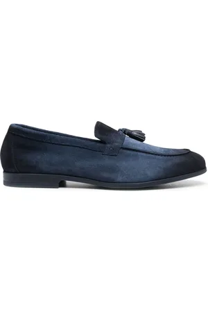 Doucal's Men Loafers - Tassel-detail calf-suede loafers