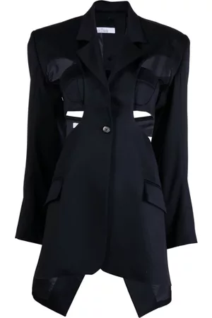 Rokh Cut-out single-breasted blazer