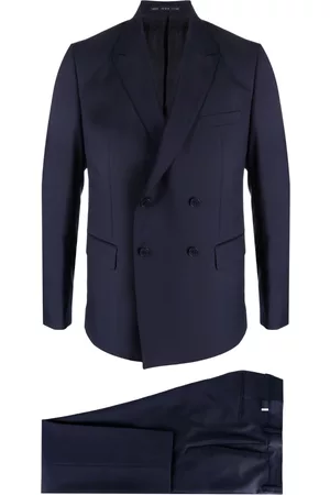 LOW BRAND Double-breasted wool suit