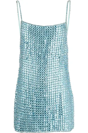 Retrofete Leona crystal-embellished dress