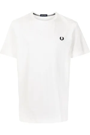Fred Perry Men Short Sleeve - Logo-embroidered T-shirt