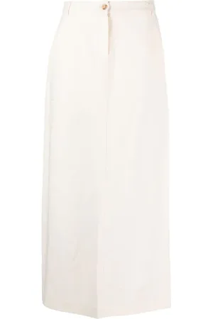 Woolrich X Daniëlle Cathari decorative-stitching straight skirt